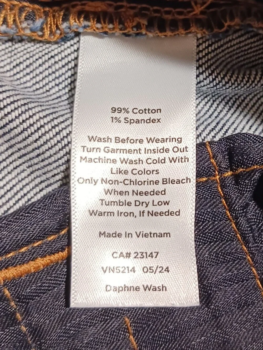 Talbots Flare Jeans Indigo Wash